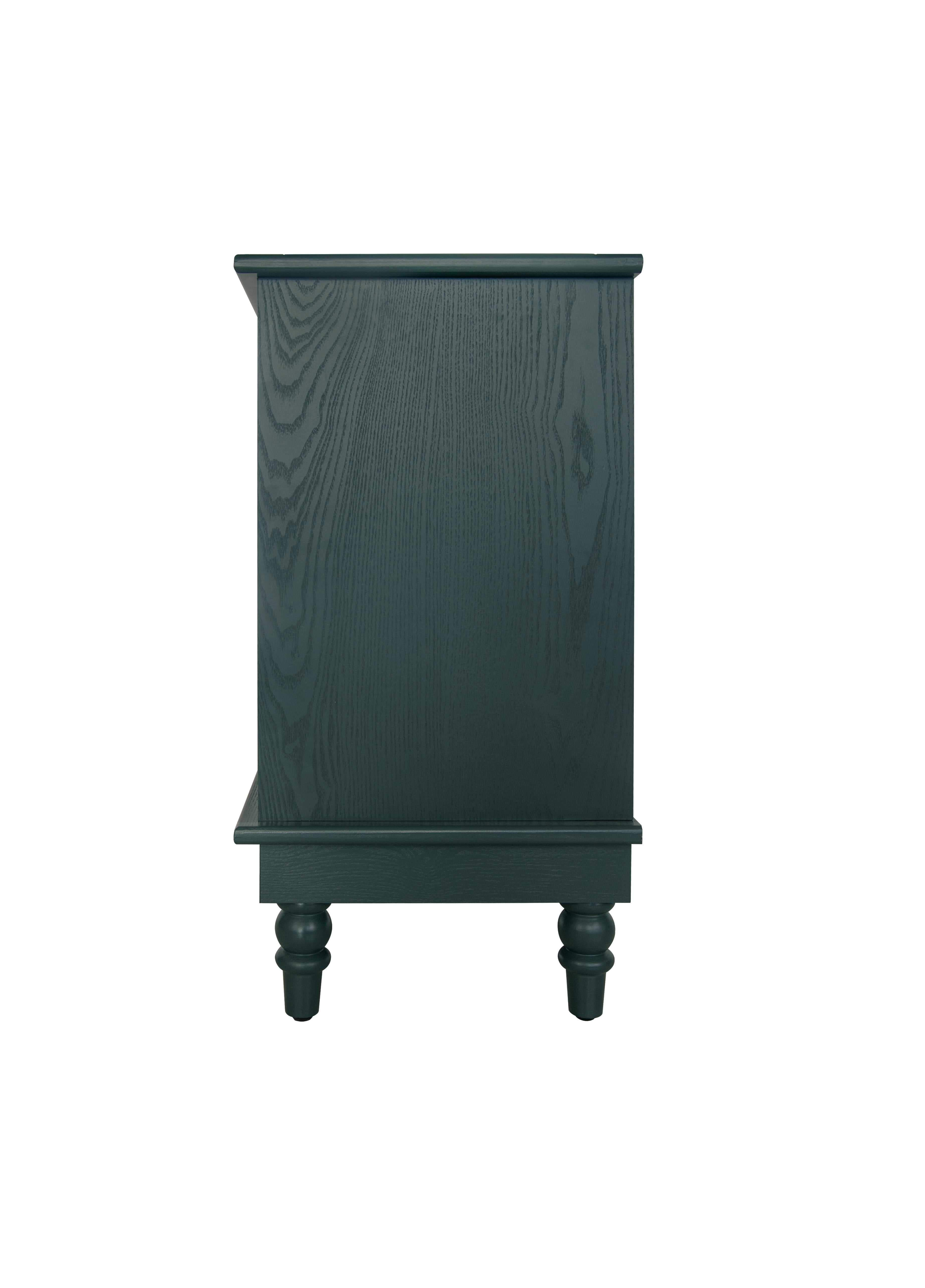 Hollow-Carved 3 Drawer Dresser -Stylish Storage Solution for Living Room